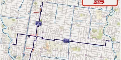 Карта под наем Мелбърн