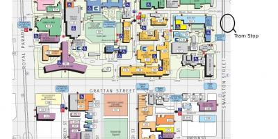 Виктория карта на кампуса на университета